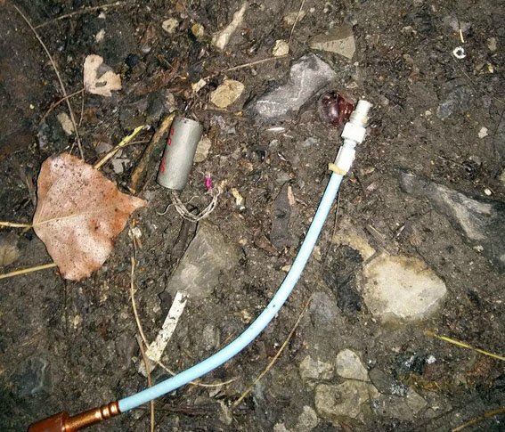 В Красноармейске обнаружено взрывоопасное устройство (фото) - фото 1 В Красноармейске обнаружено взрывоопасное устройство (фото) - фото 1