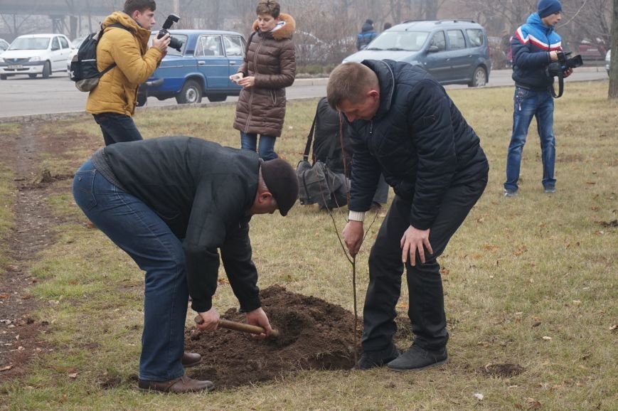 В сквере имени Кузьмы Скрябина высадили первые саженцы (ФОТО) (фото) - фото 1 В сквере имени Кузьмы Скрябина высадили первые саженцы (ФОТО) (фото) - фото 1