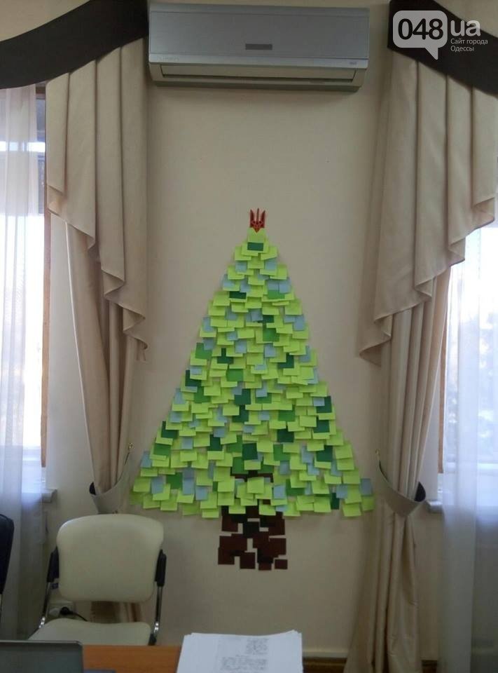елка из напоминалок, Одесса елка из напоминалок, Одесса
