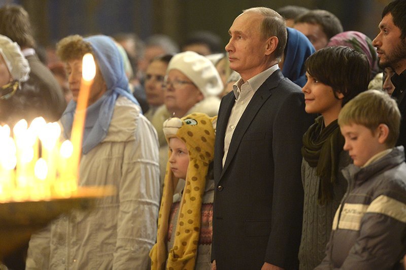 Владимир Путин встретил Рождество на своей малой родине под Тверью (фото) - фото 1 Владимир Путин встретил Рождество на своей малой родине под Тверью (фото) - фото 1