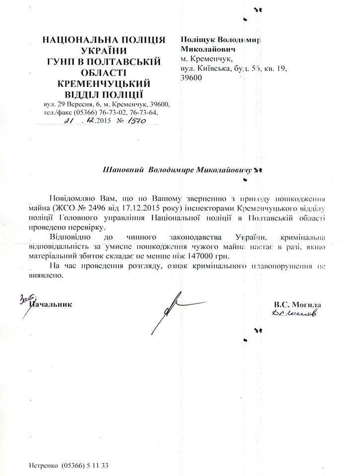О том, как истории простых граждан демонстрируют работу Новой полиц... О том, как истории простых граждан демонстрируют работу Новой полиции Кременчуга (фото) - фото 3