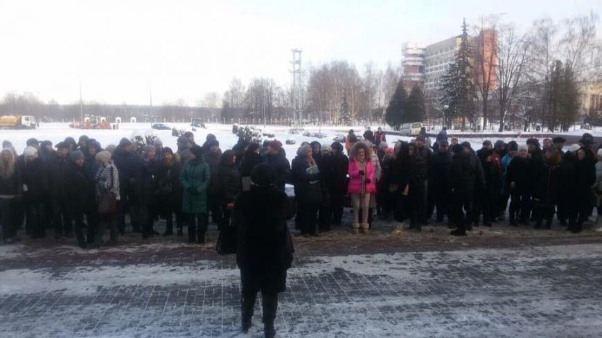 В Новополоцке митинговали индивидуальные предприниматели (фото) - фото 1 В Новополоцке митинговали индивидуальные предприниматели (фото) - фото 1