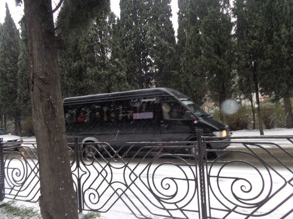 Такого снегопада... В Ялте как всегда не ждали (фото) - фото 6 Такого снегопада... В Ялте как всегда не ждали (фото) - фото 6