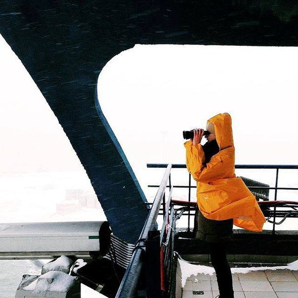 Занесенный снегом одесский порт облюбовали фотохудожники (ФОТО) (фото) - фото 1
