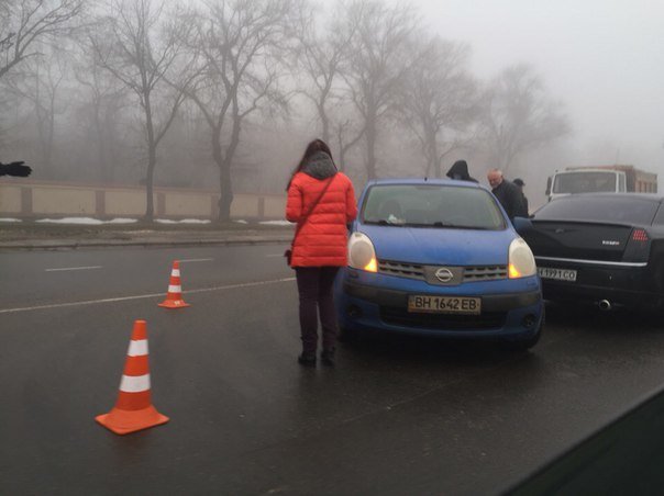 Из-за аварии на Люстдорфской дороге одесситы тяжело добираются на работу (ФОТО) (фото) - фото 1