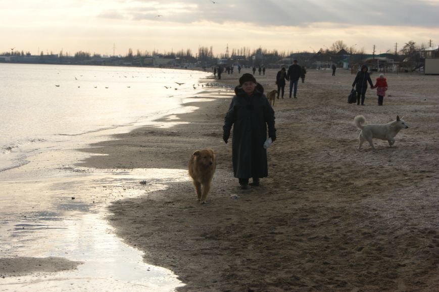 Одесситы выходные проводят на красивом зимнем море (ФОТОРЕПОРТАЖ) (фото) - фото 1
