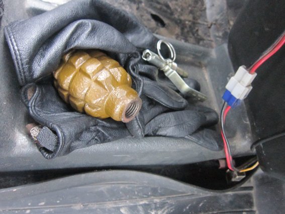 Демобилизованный житель Сумщины угрожал продавцу гранатой (ФОТО) (фото) - фото 1