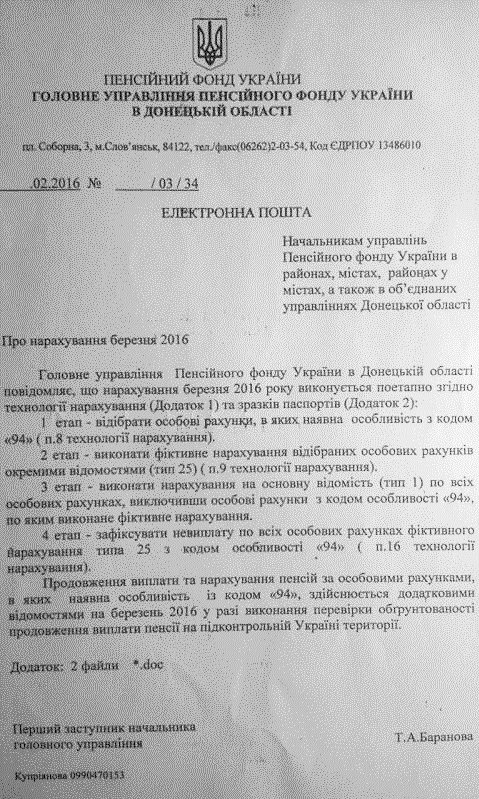 Пенсионные фонды получили инструкции, как лишить выплат пенсионеров- переселенцев (фото) - фото 1 Пенсионные фонды получили инструкции, как лишить выплат пенсионеров- переселенцев (фото) - фото 1