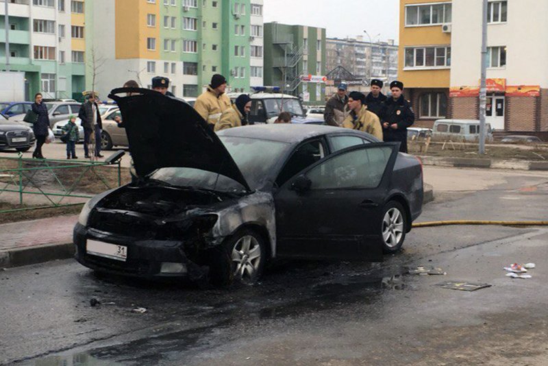 В Белгороде неизвестные подожгли «Шкоду» (фото) - фото 1 В Белгороде неизвестные подожгли «Шкоду» (фото) - фото 1