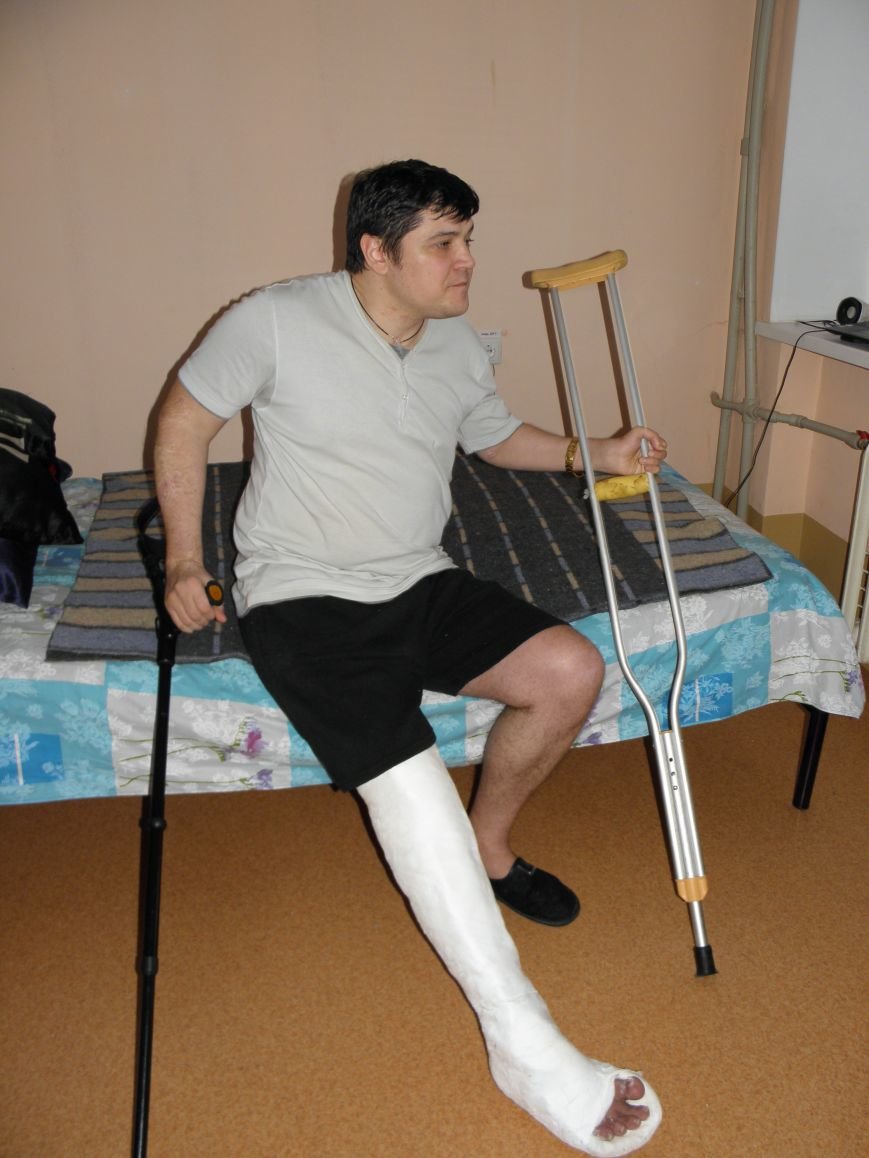 Инвалид с поломанной ногой не сможет жить в арендуемой квартире (фото) - фото 1 Инвалид с поломанной ногой не сможет жить в арендуемой квартире (фото) - фото 1