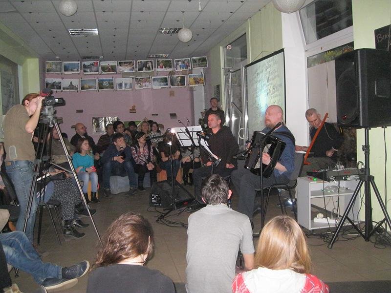 Сергей Жадан в Краматорске собрал на