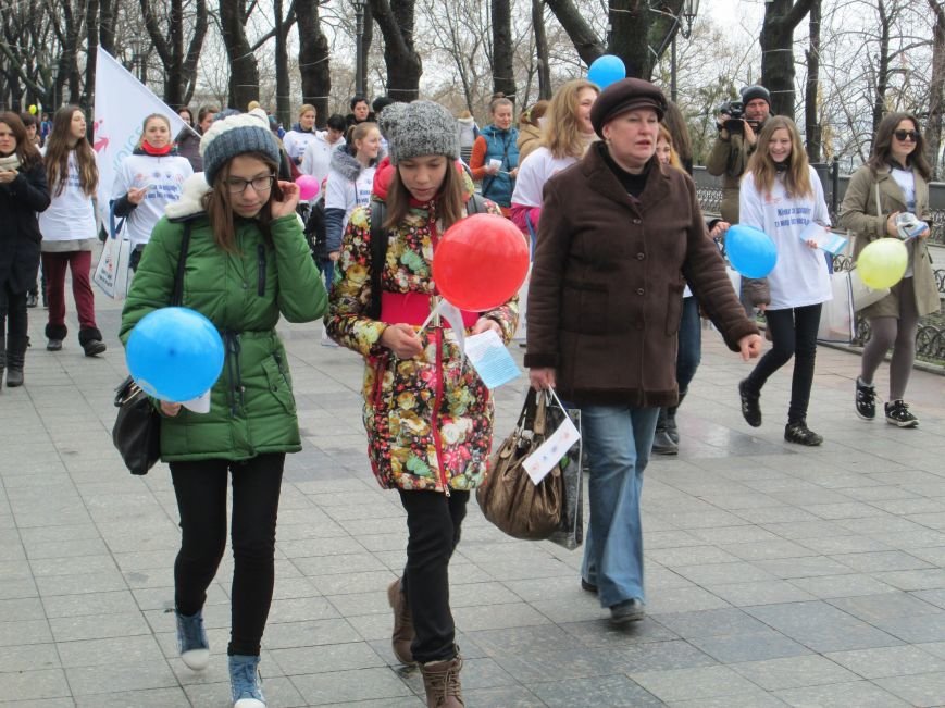Одесситки выступили против насилия (ФОТО, ВИДЕО) (фото) - фото 1