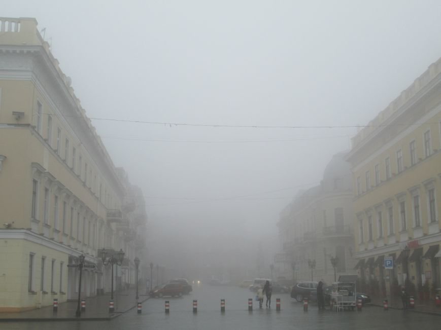 Сказочная Одесса: Город в тумане (ФОТОРЕПОРТАЖ) (фото) - фото 1