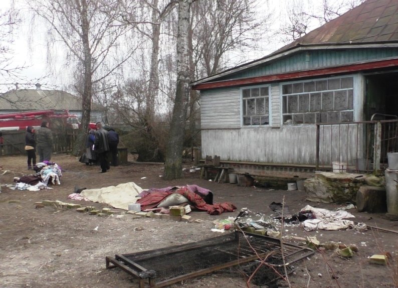 Три человека погибли на пожаре в Черниговской области (фото) - фото 1 Три человека погибли на пожаре в Черниговской области (фото) - фото 1