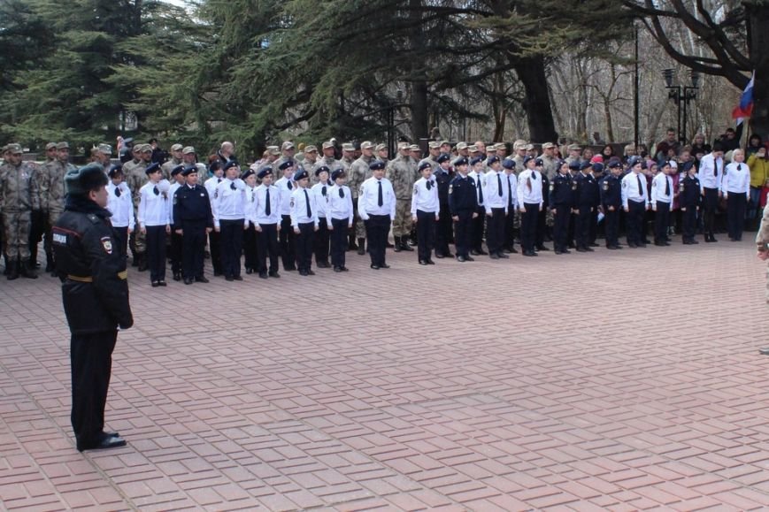 В Симферополе кадеты полка Народного ополчения приняли присягу (ФОТО) (фото) - фото 1