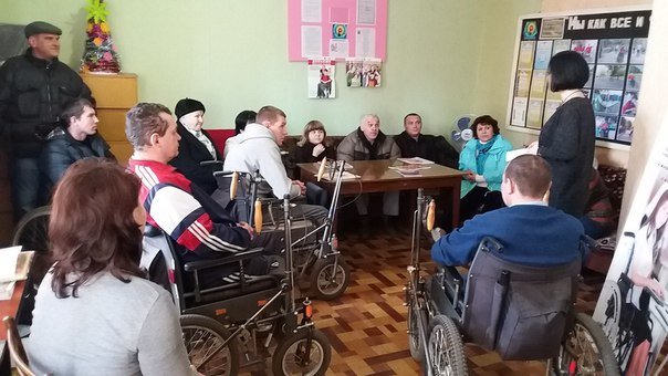 В Белицком на базе Общественной организации инвалидов В Белицком на базе Общественной организации инвалидов