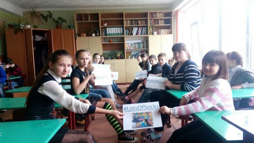 Криворожские школьники приняли участие в флешмобе Криворожские школьники приняли участие в флешмобе
