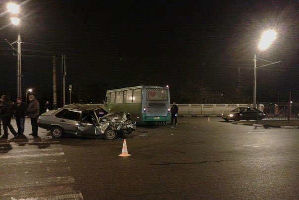В Харькове маршрутка В Харькове маршрутка