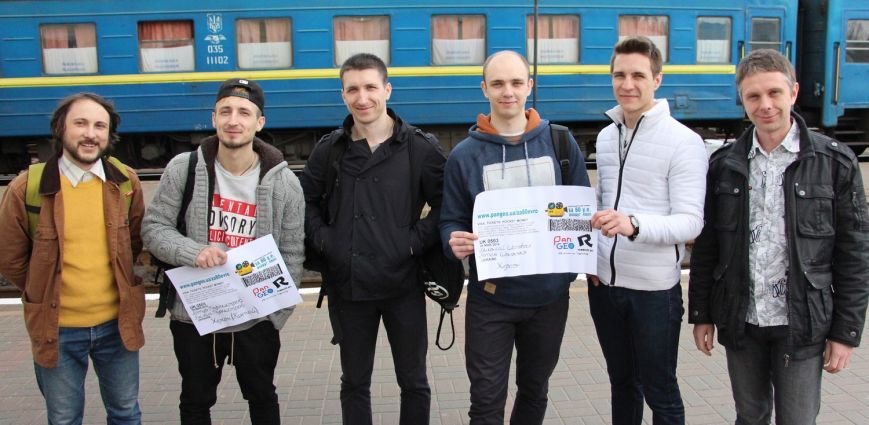 Херсонские видео-марафонцы сегодня отправились в Европу снимать фильмы (фото) (фото) - фото 1 Херсонские видео-марафонцы сегодня отправились в Европу снимать фильмы (фото) (фото) - фото 1