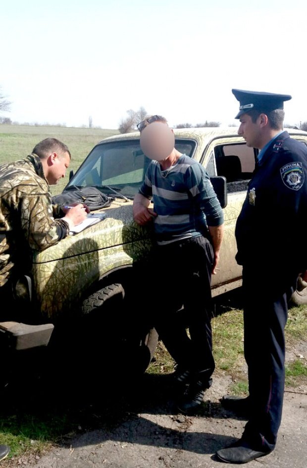 На Полтавщине задержали очередного браконьера (фото) - фото 1 На Полтавщине задержали очередного браконьера (фото) - фото 1