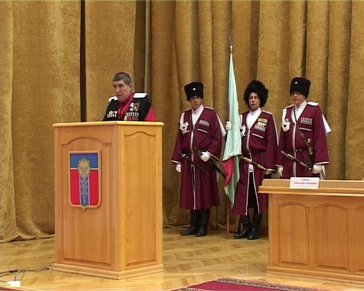 В Армавире казаки отчитались о проделанной работе за 2015 год (фото) - фото 1 В Армавире казаки отчитались о проделанной работе за 2015 год (фото) - фото 1