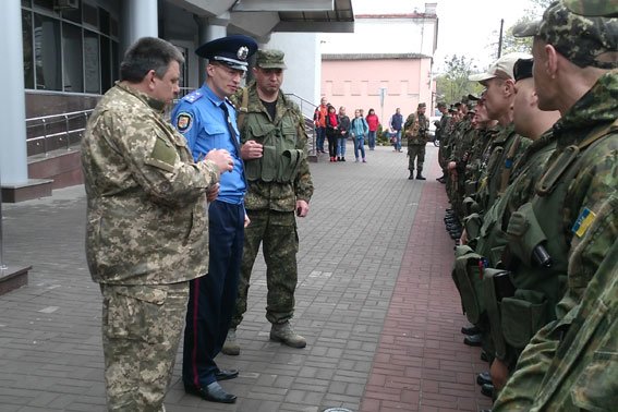Бойцы батальона Бойцы батальона