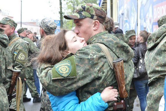 Бойцы батальона Бойцы батальона