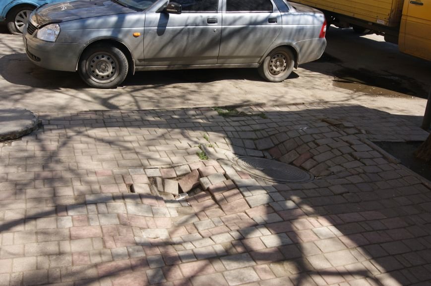 В Одессе появился 3-D тротуар (ФОТОФАКТ) (фото) - фото 1