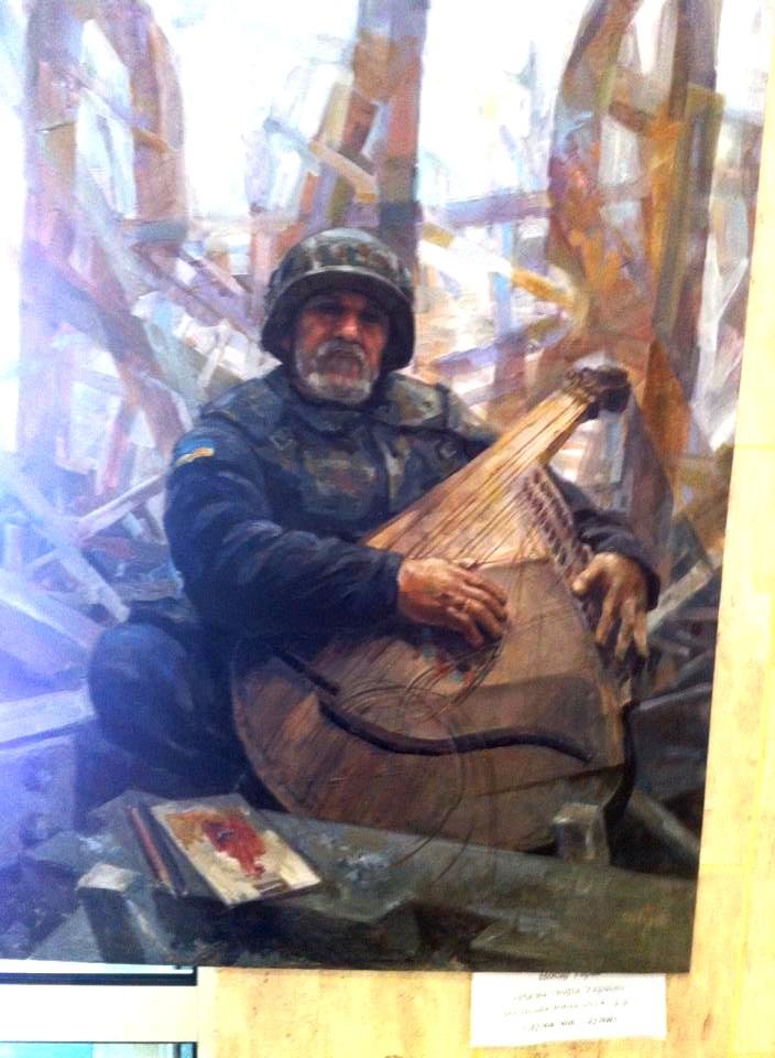В одной из херсонских церквей проходит выставка картин из зоны АТО (фото) (фото) - фото 2 В одной из херсонских церквей проходит выставка картин из зоны АТО (фото) (фото) - фото 2