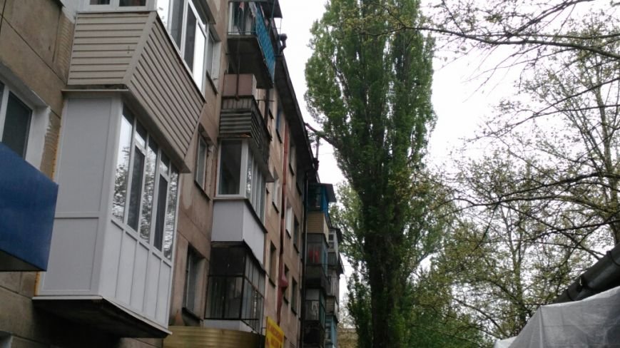 Опасное соседство херсонцев по улице Мира (фото) - фото 1 Опасное соседство херсонцев по улице Мира (фото) - фото 1
