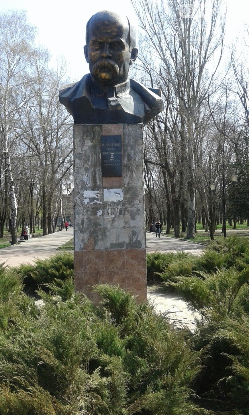 В Авдеевке отремонтируют памятник Тарасу Шевченко (ФОТО) (фото) - фото 1 В Авдеевке отремонтируют памятник Тарасу Шевченко (ФОТО) (фото) - фото 1