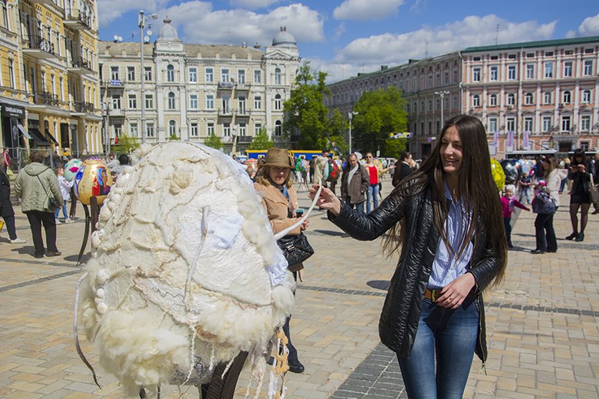 В Киеве на Софийской площади открылся фестиваль писанок (ФОТОРЕПОРТАЖ) (фото) - фото 1 В Киеве на Софийской площади открылся фестиваль писанок (ФОТОРЕПОРТАЖ) (фото) - фото 1