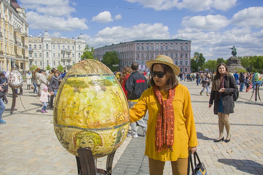 В Киеве на Софийской площади открылся фестиваль писанок (ФОТОРЕПОРТАЖ) (фото) - фото 1 В Киеве на Софийской площади открылся фестиваль писанок (ФОТОРЕПОРТАЖ) (фото) - фото 1