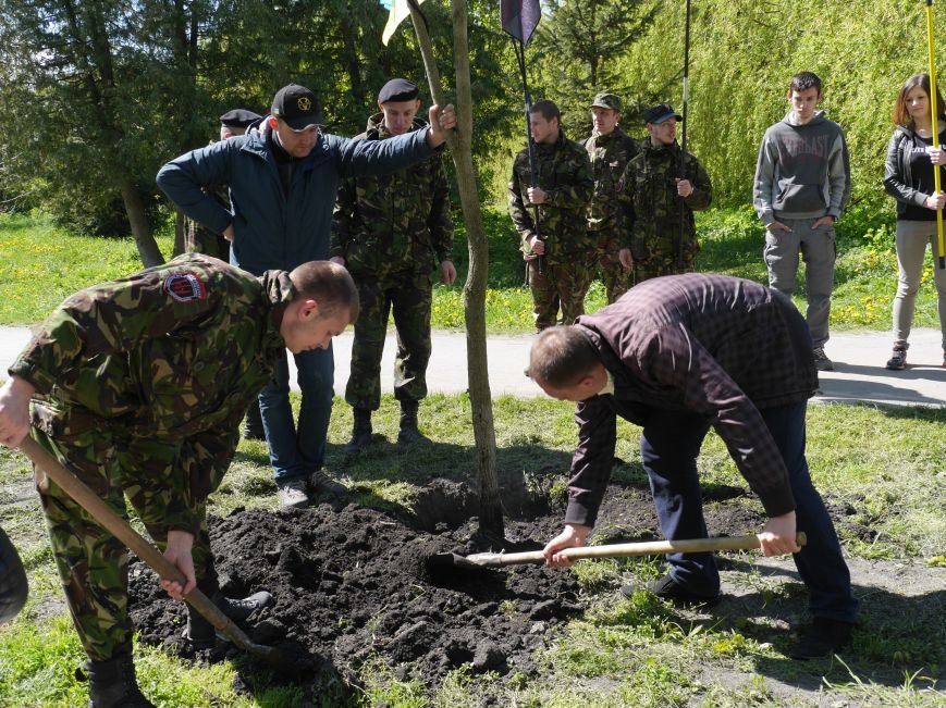 У парку Топільче буде алея на честь загиблих в АТО Героїв Тернопільщини (Фоторепортаж) (фото) - фото 2 У парку Топільче буде алея на честь загиблих в АТО Героїв Тернопільщини (Фоторепортаж) (фото) - фото 2