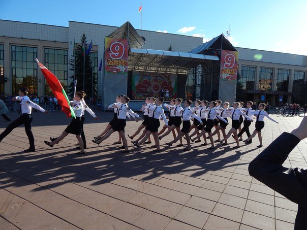 «Победные марши» звучали на главной улице Новополоцка (+ фото), фото-4