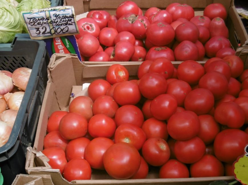 Черешня, томаты, картофель Адретта. Обзор цен на рынках Полоцка и Новополоцка, фото-13