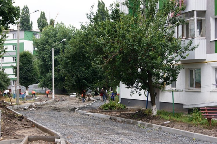 Белгород потратит 480 миллионов рублей на ремонт дворов