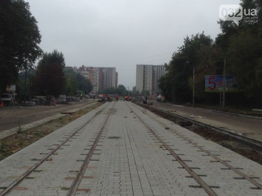 Готовність №: у Львові фінішує будівництво трамвайної колії..., фото-1 Готовність №: у Львові фінішує будівництво трамвайної колії на Сихів (ФОТО), фото-1