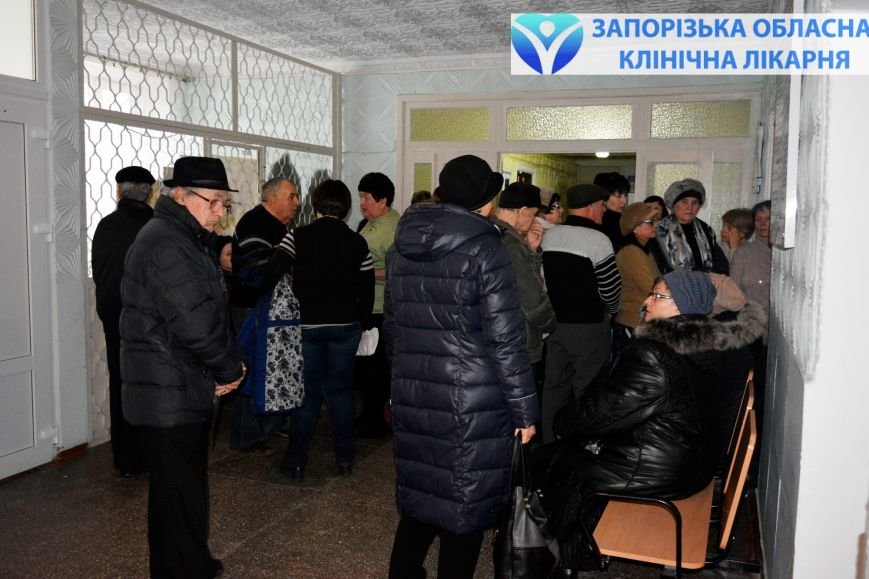 Очередь к запорожским специалистам Очередь к запорожским специалистам