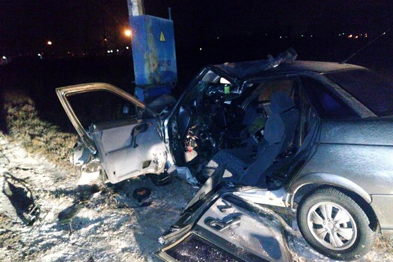 На белгородской трассе водитель ВАЗа погиб после лобового столкновения с иномаркой