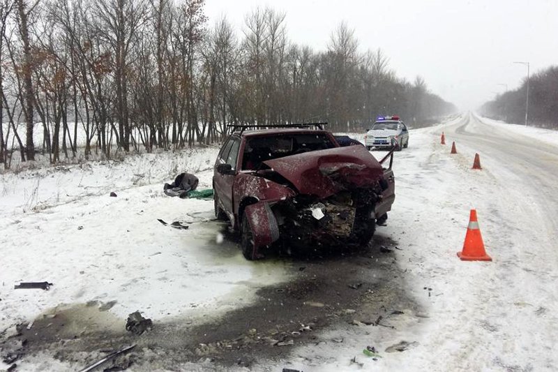 Снежный уик-энд принёс Белгородской области 11 ДТП и два десятка пострадавших