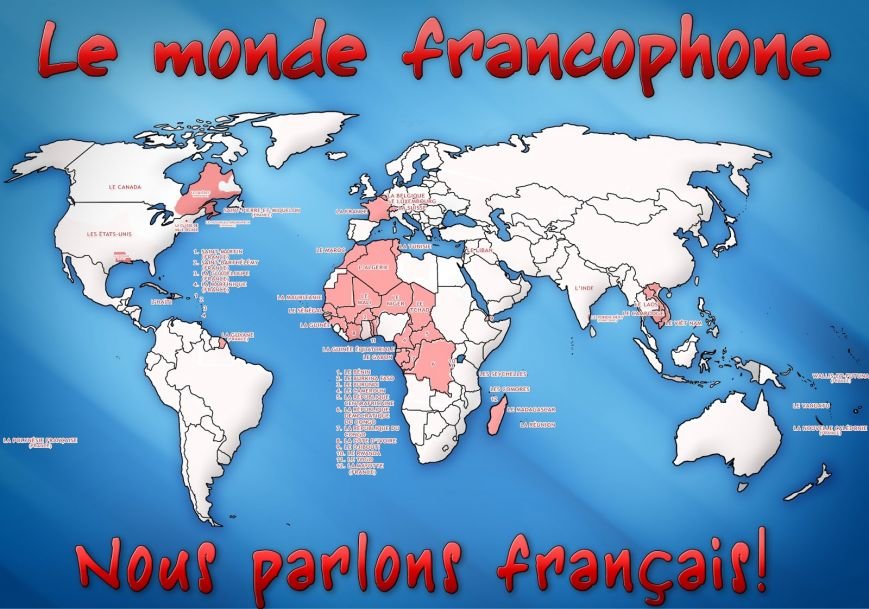 le monde francophone