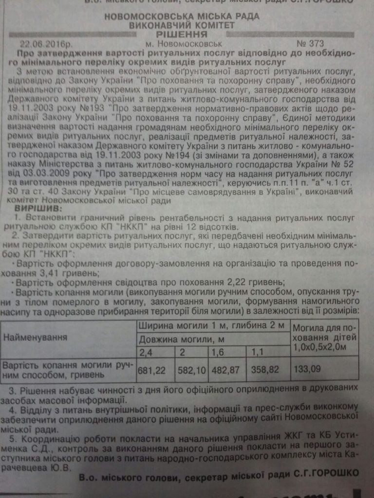 Новомосковск 0569 похороні Новомосковск 0569 похороні