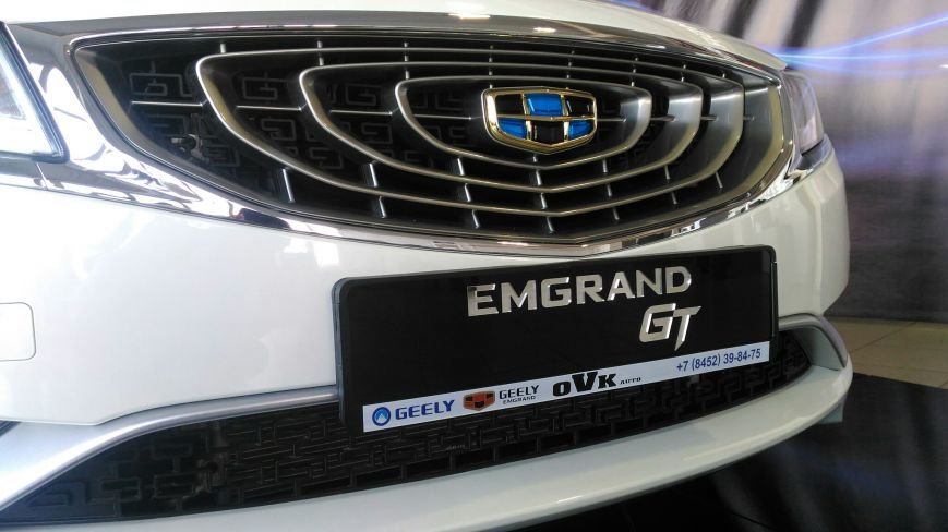 Презентация нового седана бизнес класса Geely Emgrand GT, фото-4