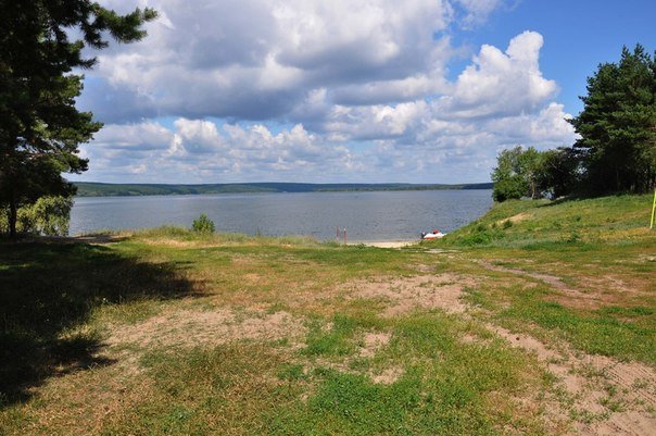Печенежском водохранилище Печенежском водохранилище