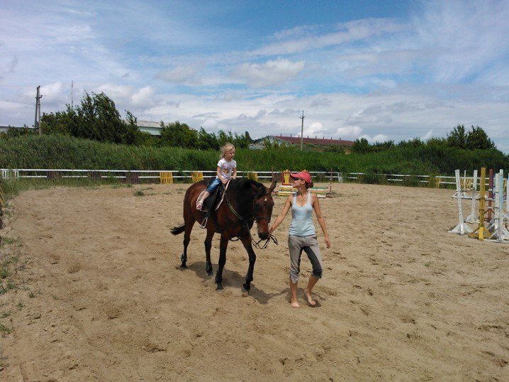 обучение верховой езде Запорожье