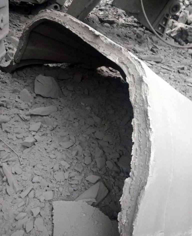 Последствия взрыва на Лебединском ГОКе