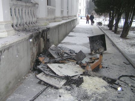 Пожар в доме престарелых Пожар в доме престарелых