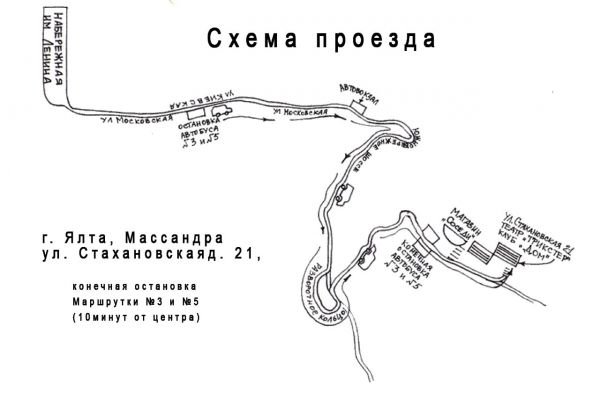 Схема проезда Схема проезда
