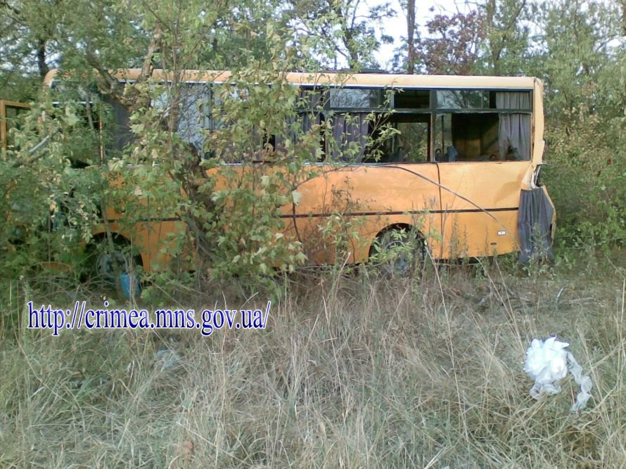 Под Симферополем фура врезалась в пассажирский автобус: 7 ч..., фото-1 Под Симферополем фура врезалась в пассажирский автобус: 7 человек получили травмы (фото), фото-1